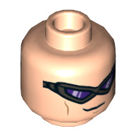 LEGO® los onderdeel Hoofd in kleur Lichte Noga 3626cpb2559