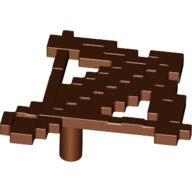 LEGO® los onderdeel Wapen in kleur Roodachtig Bruin 65510