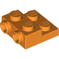 Plaatje in Gallery viewer laden, LEGO® los onderdeel Plaat Aangepast in kleur Oranje 99206