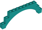 LEGO® los onderdeel Steen Boog Donker Turkoois 18838