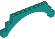 LEGO® los onderdeel Steen Boog Donker Turkoois 18838