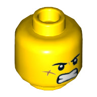 LEGO® los onderdeel Hoofd in kleur Geel 3626cpb2574