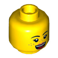 LEGO® los onderdeel Hoofd in kleur Geel 3626cpb2568
