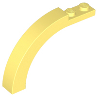LEGO® los onderdeel Steen Boog Helder Lichtgeel 6060