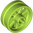 LEGO® los onderdeel Wiel in kleur Limoen 50862