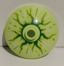 Plaatje in Gallery viewer laden, LEGO® Schaal met Motief Geelachtig Groen 43898pb008
