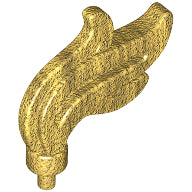 LEGO® los onderdeel Hoofddeksel Accessoire Parel Goud 64647