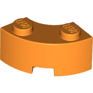 LEGO® los onderdeel Steen Rond in kleur Oranje 85080
