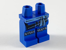 Plaatje in Gallery viewer laden, LEGO® los onderdeel Benen met Motief Blauw 970c00pb1063