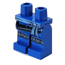 Plaatje in Gallery viewer laden, LEGO® los onderdeel Benen met Motief Blauw 970c00pb1063