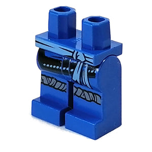 LEGO® los onderdeel Benen met Motief Blauw 970c00pb1063