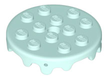 LEGO® los onderdeel Eten & Drinken in kleur Licht Aqua 65702