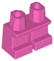 LEGO® los onderdeel Benen Aangepast Donker Roze 41879
