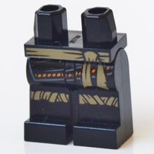 Plaatje in Gallery viewer laden, LEGO® los onderdeel Benen met Motief Zwart 970c00pb1062