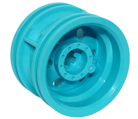 LEGO® los onderdeel Wiel in kleur Medium Azuurblauw 56145