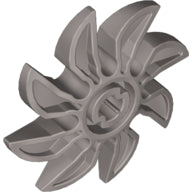 Plaatje in Gallery viewer laden, LEGO® los onderdeel Propellor in kleur Zilver 41530