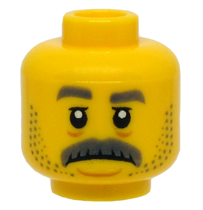 LEGO® los onderdeel Hoofd in kleur Geel 3626cpb2527