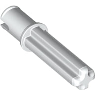 LEGO® los onderdeel Technische As in kleur Wit 65249