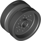 LEGO® los onderdeel Wiel in kleur Zwart 66727