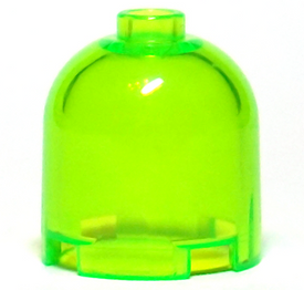 LEGO® onderdeel Steen Rond Doorschijnend Helder Groen 30151