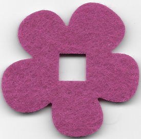 LEGO® los onderdeel Vilt in kleur Magenta 66830