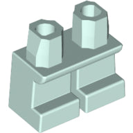 Plaatje in Gallery viewer laden, LEGO® los onderdeel Benen Aangepast Licht Aqua 41879
