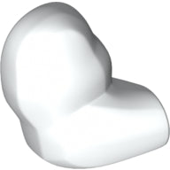 LEGO® los onderdeel Lijf Accessoire in kleur Wit 10124