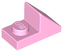 LEGO® los onderdeel Dakpan Algemeen in kleur Fel Roze 92946
