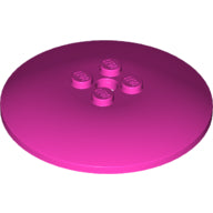Plaatje in Gallery viewer laden, LEGO® los onderdeel Schaal in kleur Donker Roze 44375b