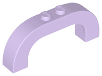 LEGO® los onderdeel Steen Boog in kleur Lavendel 6183