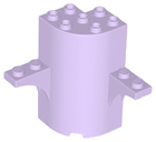 LEGO® los onderdeel Cilinder in kleur Lavendel 60373