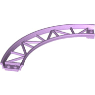 Plaatje in Gallery viewer laden, LEGO® los onderdeel Rails in kleur Lavendel 25061