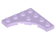 LEGO® los onderdeel Plaat Aangepast in kleur Lavendel 35044