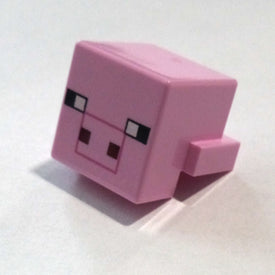 LEGO® Dier Onderdelen met Motief Fel Roze 19727pb011