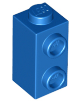 Plaatje in Gallery viewer laden, LEGO® los onderdeel Steen Aangepast in kleur Blauw 32952