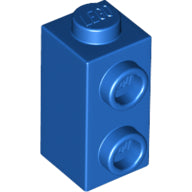 LEGO® los onderdeel Steen Aangepast in kleur Blauw 32952