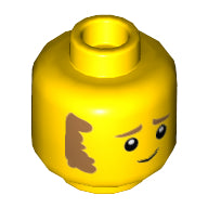 LEGO® los onderdeel Hoofd in kleur Geel 3626cpb2523