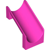 Plaatje in Gallery viewer laden, LEGO® los onderdeel Glijbaan in kleur Donker Roze 27976