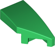 LEGO® los onderdeel Wig in kleur Groen 29119