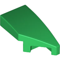 LEGO® los onderdeel Wig in kleur Groen 29119