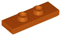 LEGO® los onderdeel Plaat Aangepast Donker Oranje 34103