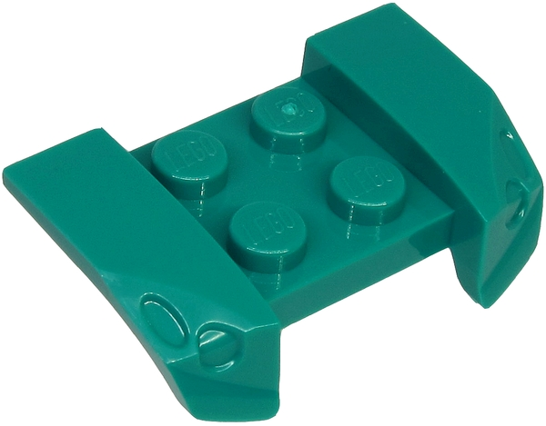 LEGO® los onderdeel Spatbord in kleur Donker Turkoois 44674