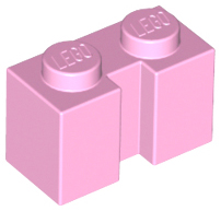 Plaatje in Gallery viewer laden, LEGO® los onderdeel Steen Aangepast in kleur Fel Roze 4216