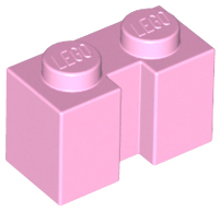 LEGO® los onderdeel Steen Aangepast in kleur Fel Roze 4216