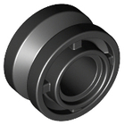 LEGO® los onderdeel Wiel in kleur Zwart 42610