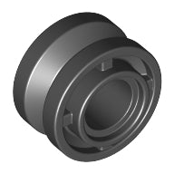 LEGO® los onderdeel Wiel in kleur Zwart 42610