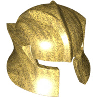 Plaatje in Gallery viewer laden, LEGO® los onderdeel Hoofddeksels in kleur Parel Goud 48493
