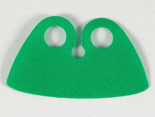 LEGO® los onderdeel Lijf Accessoire in kleur Fel Groen 20551