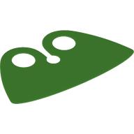 LEGO® los onderdeel Lijf Accessoire in kleur Fel Groen 20551