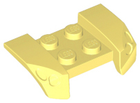 LEGO® los onderdeel Spatbord in kleur Helder Lichtgeel 44674
